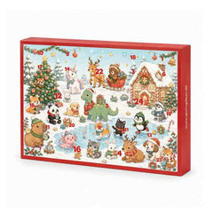 Juleklem julekalender til børn med squishys, fidget legetøj og slik