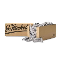 Sv. Michelsen lakridskugler med chokolade, salmiak og havsalt i flowpacks
