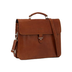 Velorbis Copenhagen Briefcase Honey, dokumentmappe i bøffellæder