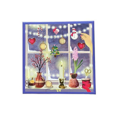 Puslespil Christmas Window med 500 brikker fra ViSSEVASSE