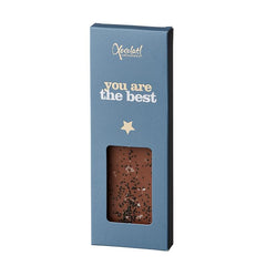Chokoladebar med budskabet You Are The Best fra Xocolatl