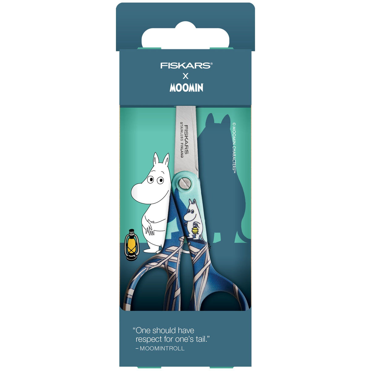 Fiskars Mumin barnesaks på 13 cm med Mumintrolden