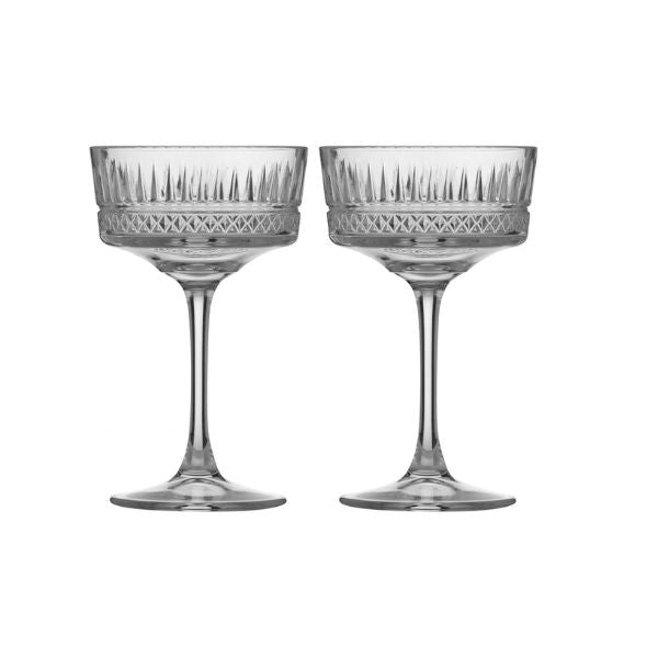 To Winchester coupeglas fra Ravenhead i vintage-stil, 26 cl