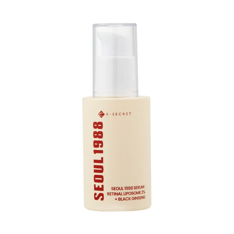 Ksecret Seoul 1988 Serum med 2 procent retinal liposome og sort ginseng i flaske på 30 ml