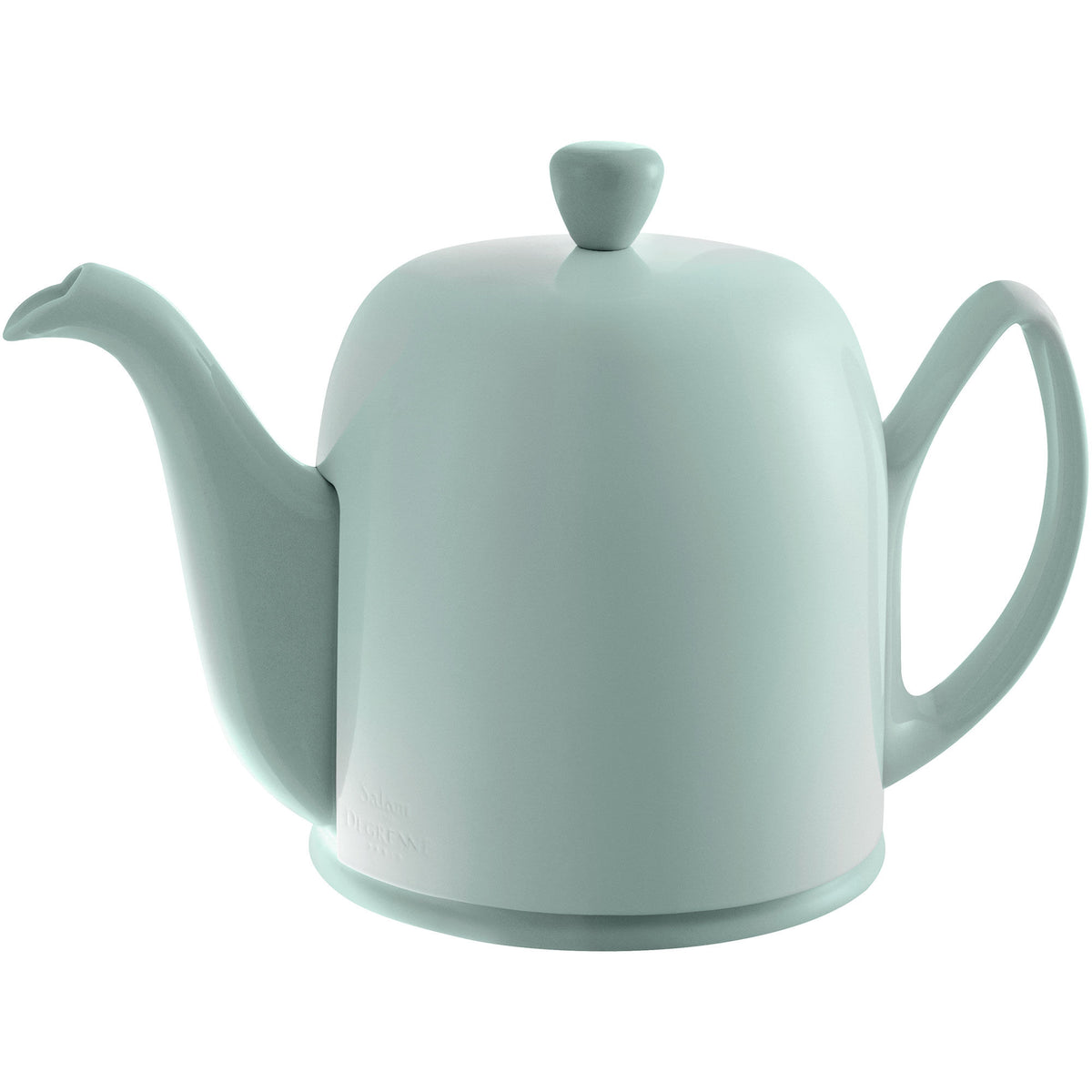 Tekande i almond green fra Degrenne Paris, serien Salam Monochrome, til seks kopper