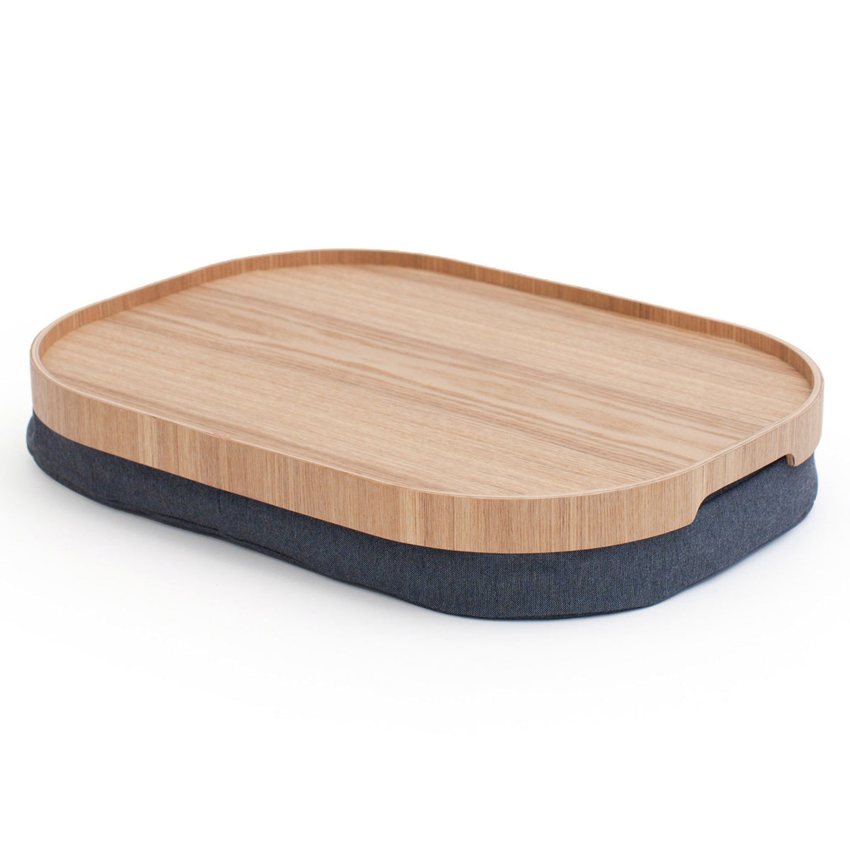 Bosign CurveLine serveringsbakke i piletræ med anti-slip, large