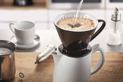 Se Gefu Kaffetragt porcelæn str. 4, sort, Gefu Stefano ✔ Kæmpe udvalg i  Gefu ✔ Hurtig levering: 1 - 2 Hverdage samt billig fragt - Varenummer: KKKSH-7515365212408_42253804896504 og barcode / Ean: '4006664160216 på lager - Udsalg på Kaffe og Te Spar op til 53% - Over 1334 design brands på udsalg