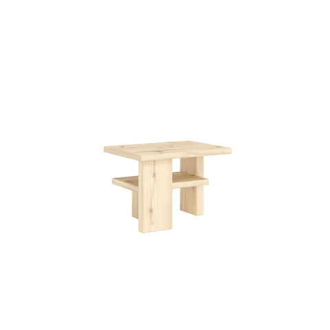 Japan sidebord fra Karup Design i massivt, råt og ubehandlet fyrretræ
