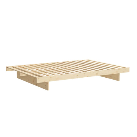 Sengeramme Kanso i massivt fyrretræ med enkelt design