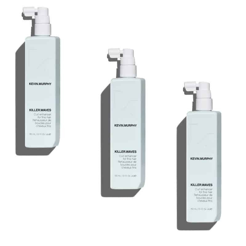 Pakke med tre Kevin Murphy Killer Waves stylingsprays à 150 ml