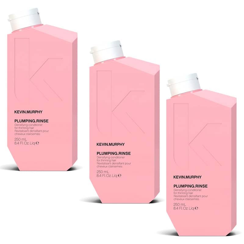 Tre flasker Kevin Murphy Plumping Rinse conditioner à 250 ml