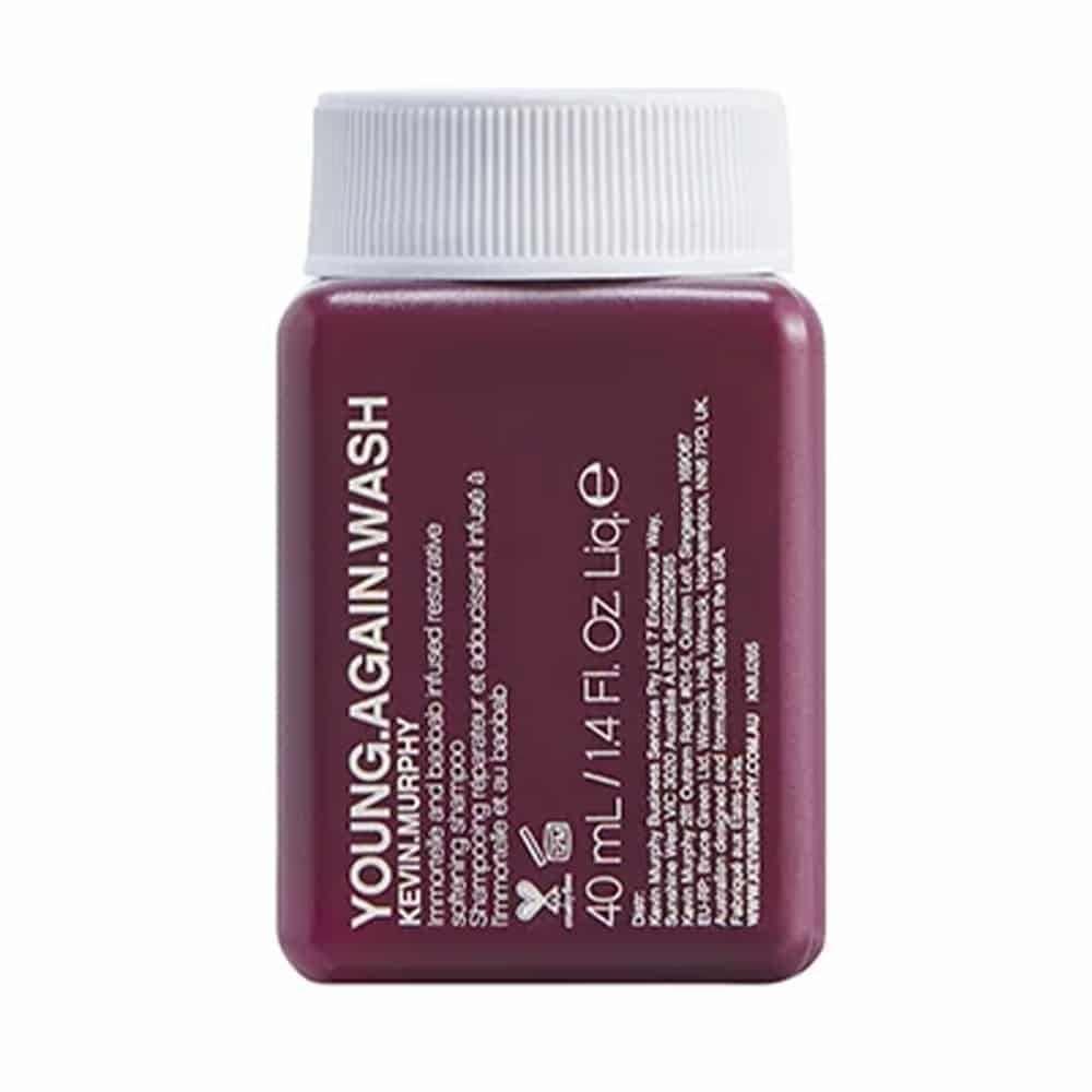 Kevin Murphy Smooth.Again Wash shampoo med Monoi olie i lille flaske på 40 ml