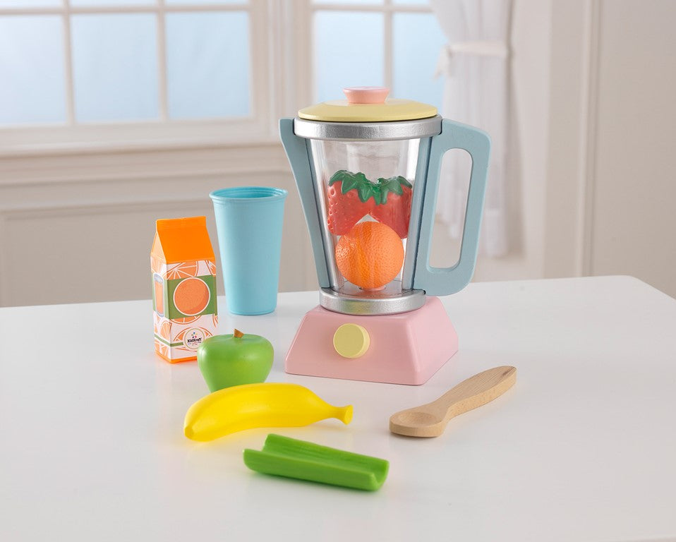 Se KidKraft Pastel Smoothie Blender Sæt ✔ Kæmpe udvalg i Kidkraft - Køb online på udsalg og tilbud lige nu ✔ Meget billig fragt og hurtig levering - Varenummer: MMAction-16363377 og 706943633779 på lager - Udsalg på Legekøkken Tilbehør Store besparelser – op til 71% - Et af Danmarks største udvalg – 2.739+ mærker
