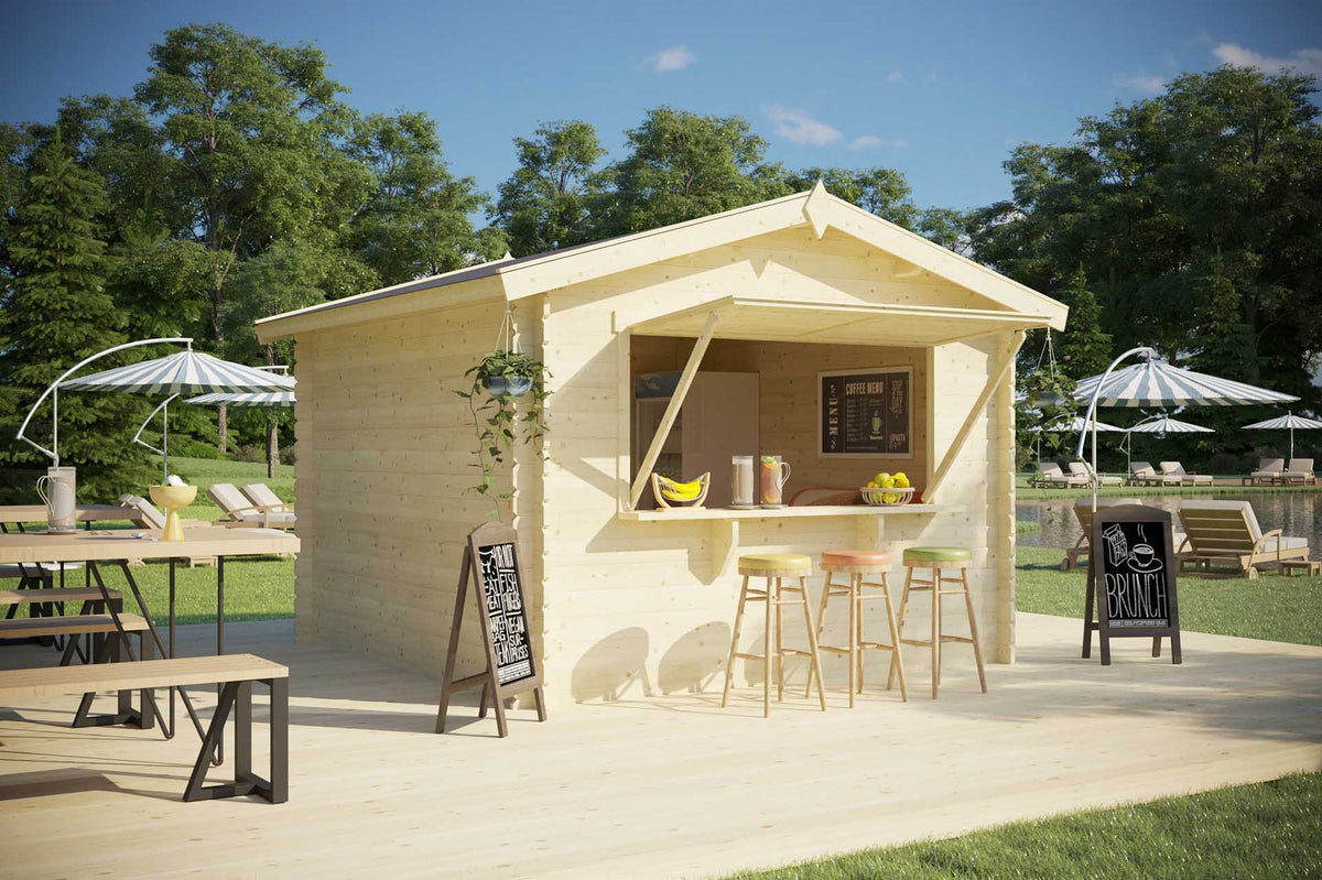 Kiosk B salgsbod på 7,5 m² fra Sølund Huse