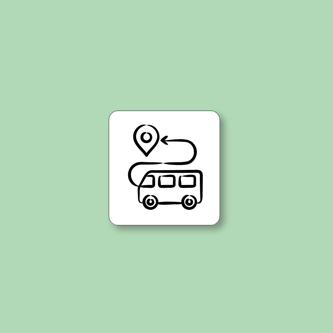 ToDoodle pictogram med motivet Køretur til familiens daglige rutiner