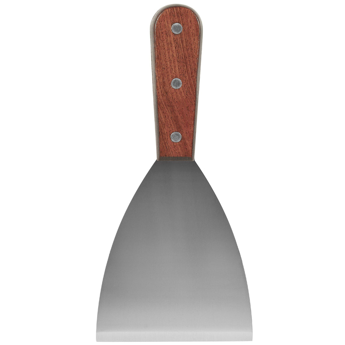 Exxent skraber til stegebord, 22 cm, med håndtag af sapele træ