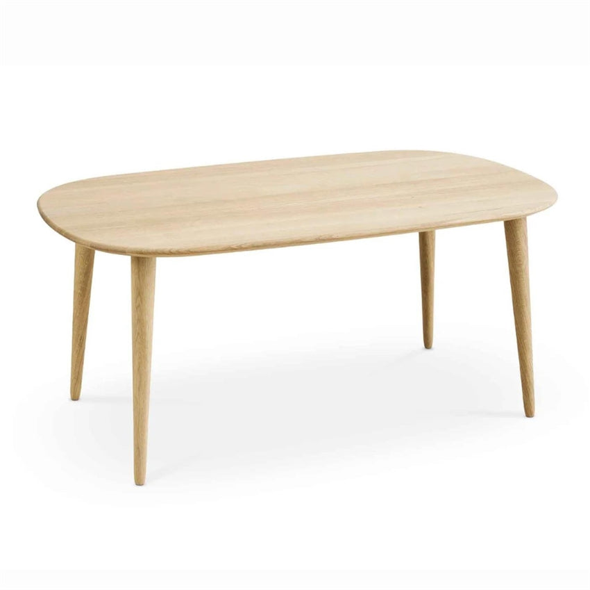 Thomsen Furniture ovalt sofabord i naturolieret eg