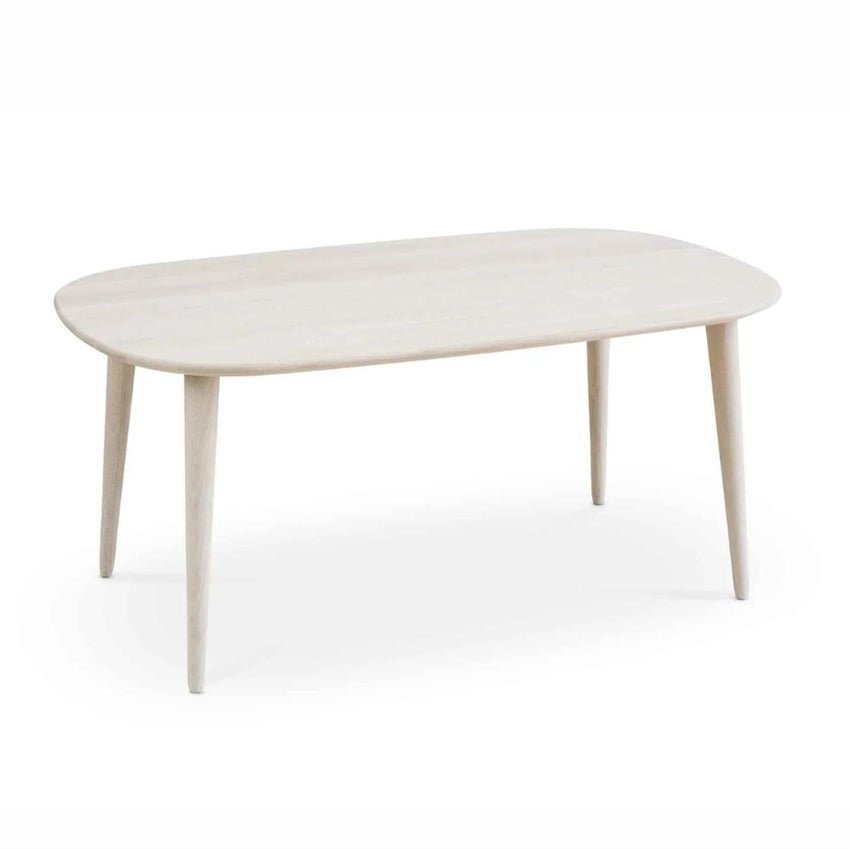 Thomsen Furniture sofabord i hvidolieret eg, 60 x 100 cm