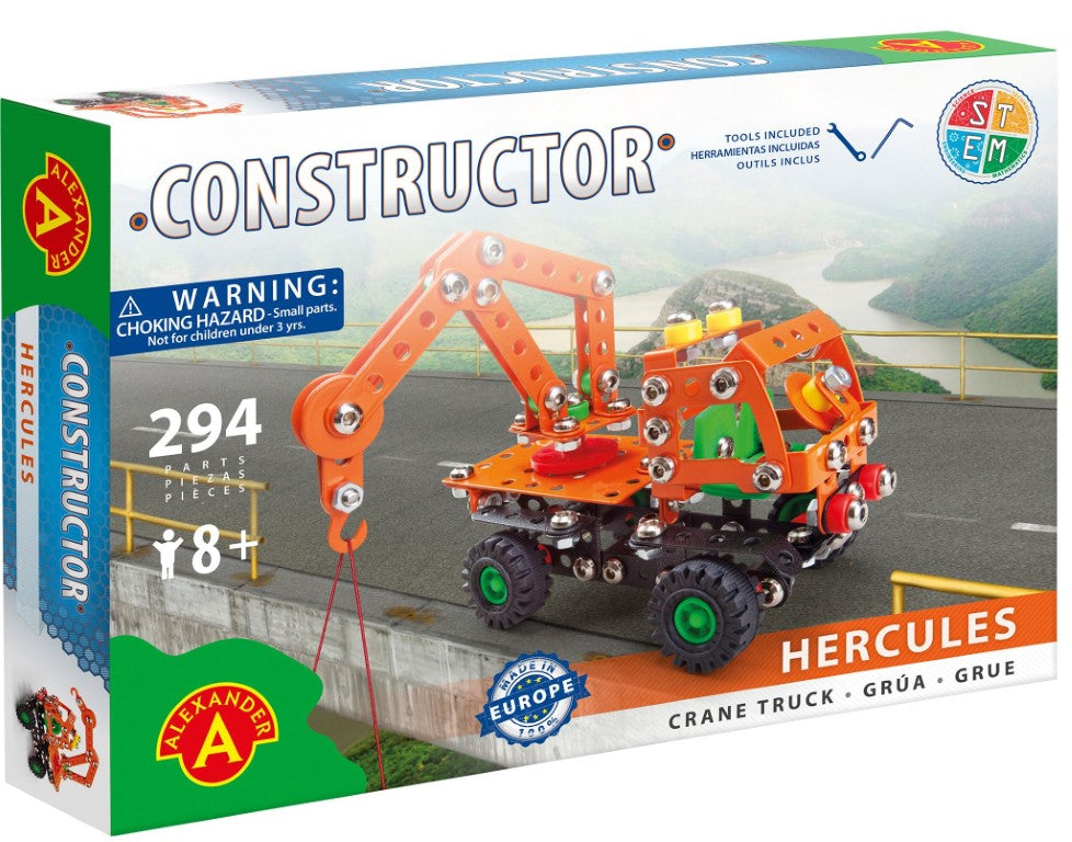 Se Kranbil Metal Konstruktionsbyggesæt - Hercules ✔ Kæmpe udvalg i Alexander - Køb online på udsalg og tilbud lige nu ✔ Meget billig fragt og hurtig levering - Varenummer: MMAction-2181489 og 5906018014891 på lager - Udsalg på Metal Konstruktionsbyggesæt Store besparelser – op til 67% - Et af Danmarks største udvalg – 2.739+ mærker