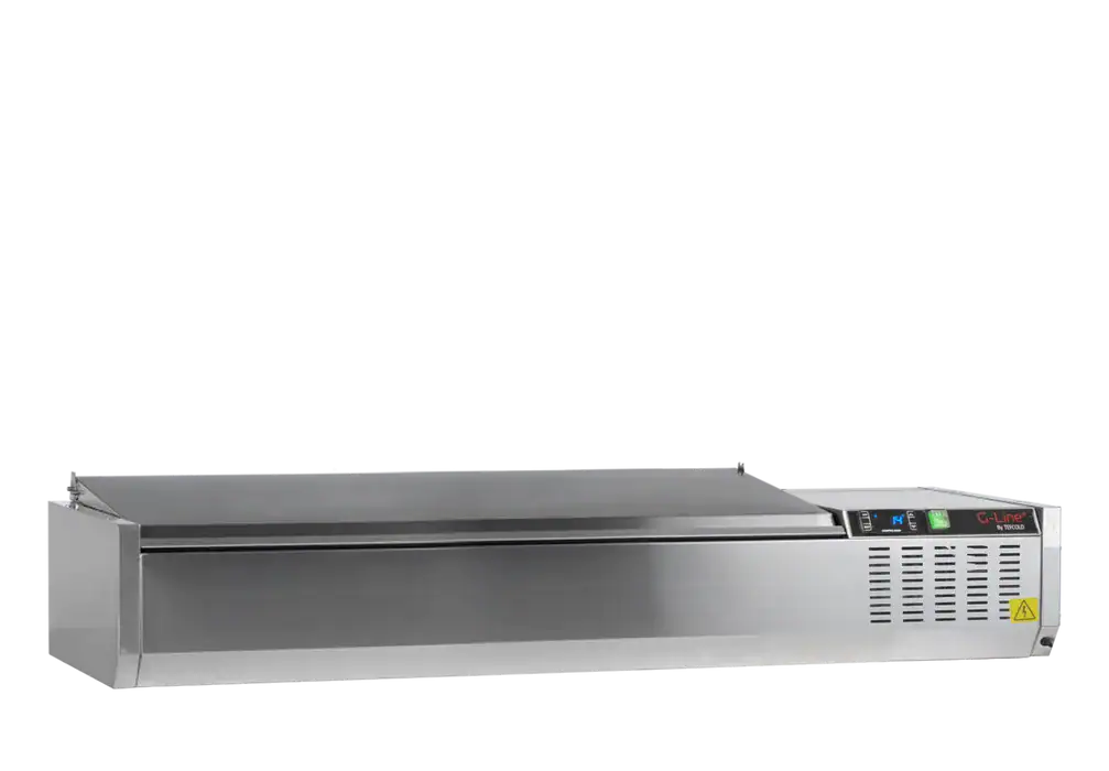 Tefcold GVC33-150 S/S køleopsats i rustfrit stål til GN1/4-kantiner