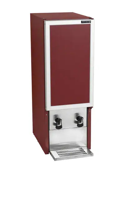 Bordeauxrød Tefcold DKS95-2/20L vindispenser