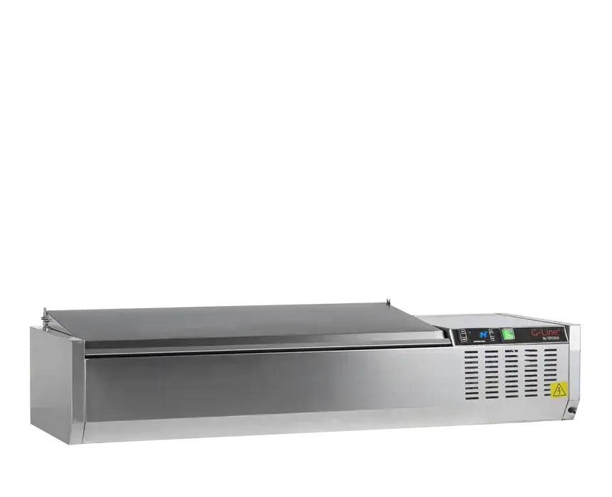 Tefcold GVC33-120 S/S køleopsats til GN1/4-kantiner i rustfrit stål