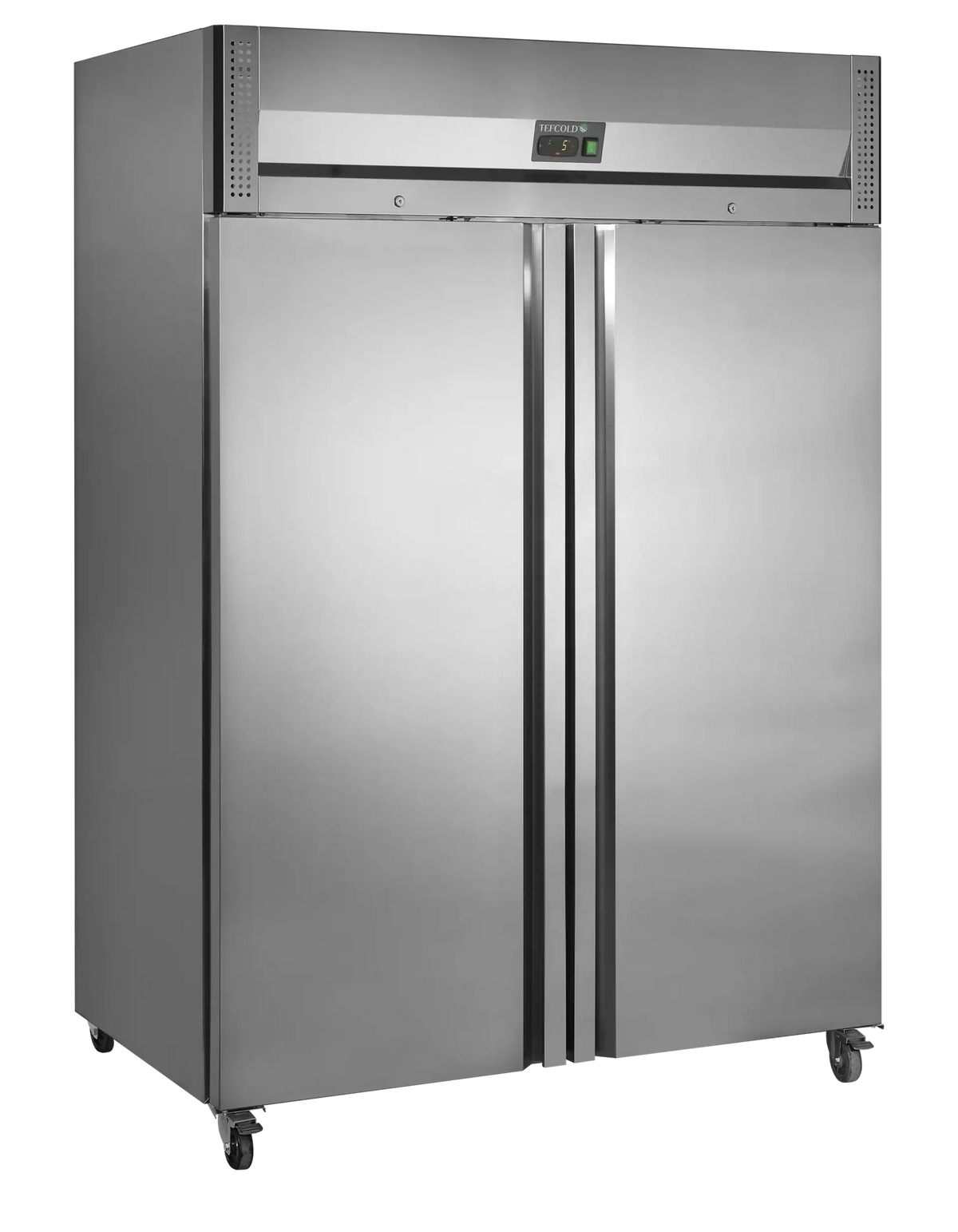 Tefcold RK1420X1 rustfrit køleskab i GN2/1-format til professionelt køkken