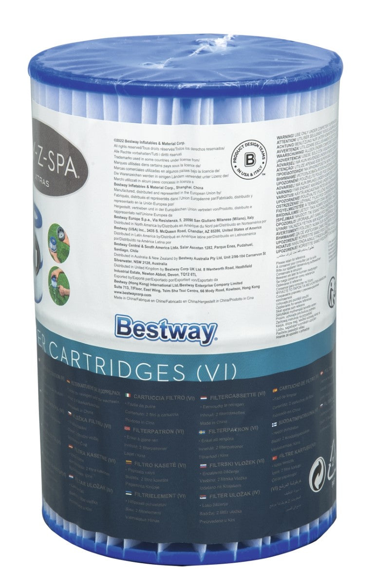 Se LAY-Z-Spa Filterpatroner VI (2 stk.) (Bestway varenr. 60311 og 58323) ✔ Kæmpe udvalg i Bestway - Køb online på udsalg og tilbud lige nu ✔ Billig fragt og hurtig levering - Varenummer: MMAction-17860311 og 6942138981155 på lager - Udsalg på Lay-Z Spabade Spar helt op til 79% - Over 739 kendte mærker på udsalg