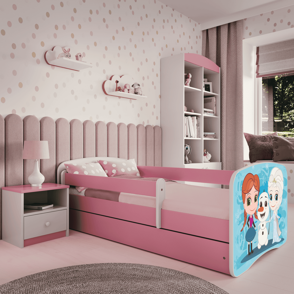 Se Babydreams juniorseng med Frost, m. madras, sengehest og skuffe - hvid og lyserød laminat (140x70) ❤ Kæmpe udvalg i Kocot Kids - Køb online på udsalg og tilbud lige nu ❤ Meget billig fragt og hurtig levering - Varenummer: Boboonline-82161 og barcode / Ean: 5903282036796 på lager - Udsalg på Børn,Børnemøbler,Børnesenge,Juniorsenge,
Børnesenge,
Børneværelset,
Børnemøbler,
Møbler, Spar stort – op til 71% - Eksklusivt udsalg på over 2.739 brands