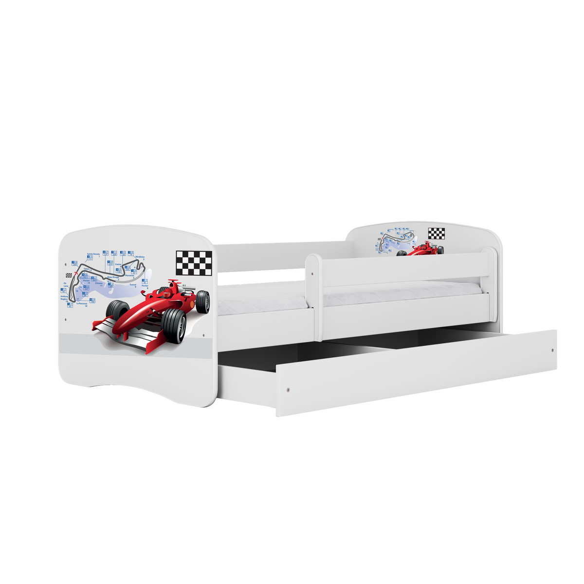Se Babydreams juniorseng med racerbil, m. madras, sengehest og skuffe - hvid laminat (180x80) ❤ Kæmpe udvalg i Kocot Kids - Køb online på udsalg og tilbud lige nu ❤ Meget billig fragt og hurtig levering - Varenummer: Boboonline-82215 og barcode / Ean: 5903271984930 på lager - Udsalg på Børn,Børnemøbler,Børnesenge,Juniorsenge,
Børnemøbler,
Børnesenge,
Børneværelset,
Black Friday senge, Spar helt op til 57% - Over 2.739 kendte brands på udsalg