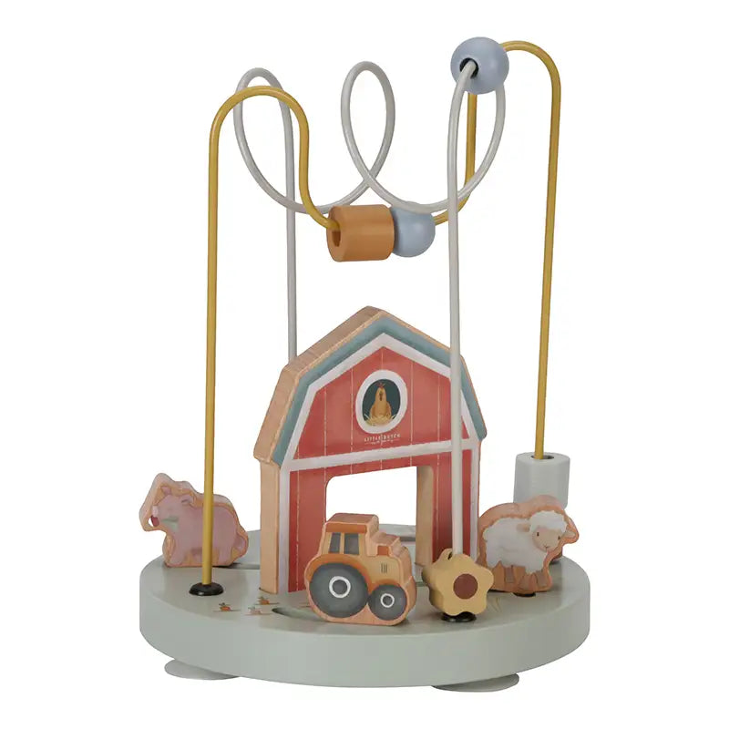 Little Dutch perlelabyrint med bondegårdstema i serien Little Farm