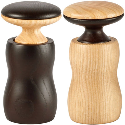 Hercules Salt & Peber Kværnesæt, 2 Stk. Keramisk Kværn H 11,5cm ø 6,0 Cm