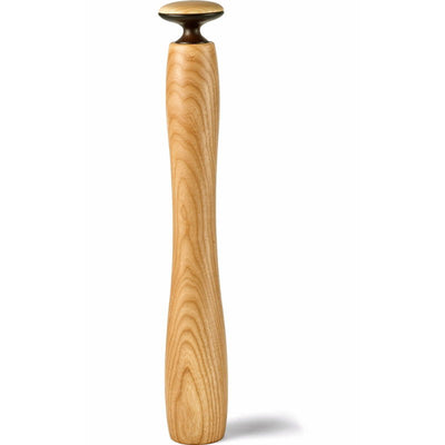 Hercules,Salt/peber Kværn, Keramisk Kværn, Stor, Lyst Ask, 50 Cm, ø 7,5 Cm
