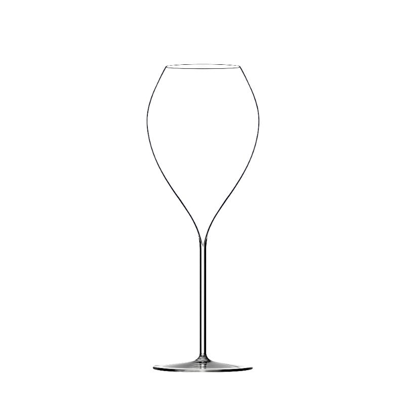 Seks Grand Champagne-glas i mundblæst, blyfrit krystalglas fra Lehmann