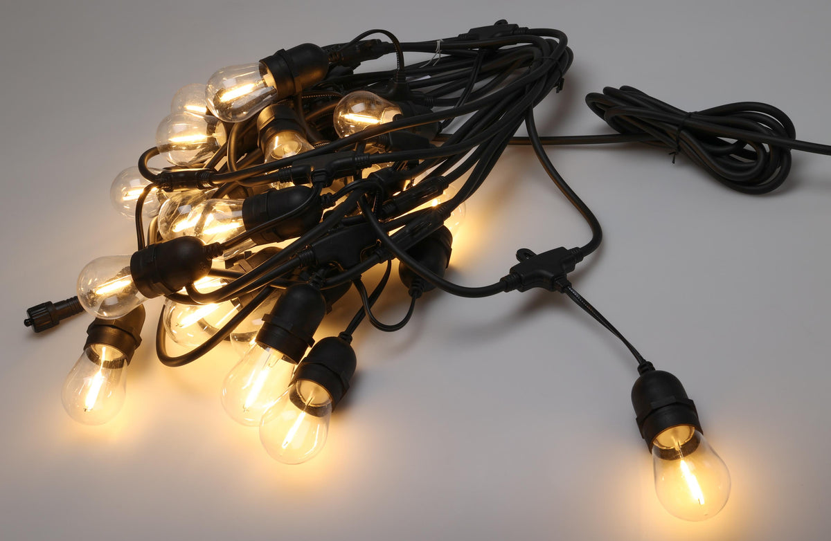 Se Lyskæde 20 x LED pære, varm hvid, 12,5m ❤ Kæmpe udvalg i Bolig og Haven - Køb online på udsalg og tilbud lige nu ❤ Billig fragt • Hurtig levering - Varenummer: Bolig&Haven-49519564915018 og barcode / Ean: 8721037330312 på lager - Udsalg på Få op til 63% i rabat - Shop blandt over 2.739 brands