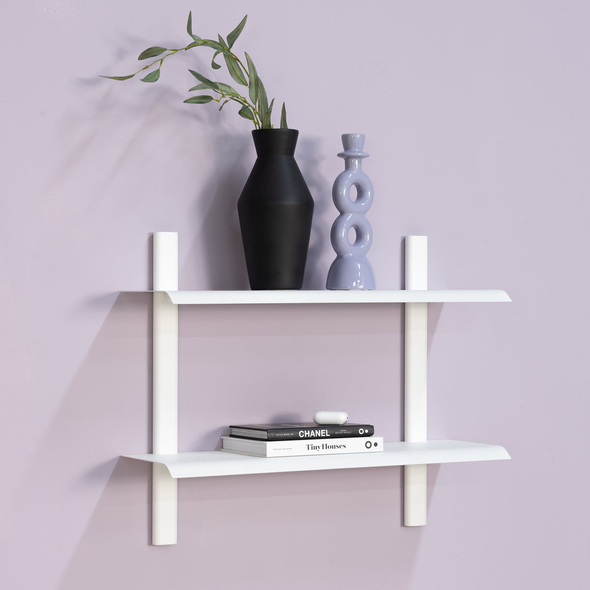Se Repisa - Dobbelt væghylde i metal, 5 farver, bredde 60 cm. Hvid metal ❤ Kæmpe udvalg i 3-nordic - Køb online på udsalg og tilbud lige nu ❤ Hurtig levering til lave fragtpriser - Varenummer: 3-nordic-8806-7318 og barcode / Ean: på lager - Udsalg på Dagligstue - Hylder Spar helt op til 73% - 2.739 kendte brands til outletpriser