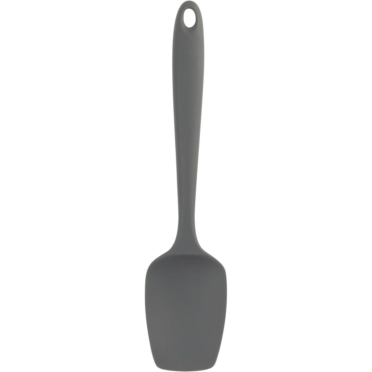 Grå Essentials skålformet dejskraber i silikone, 20 cm