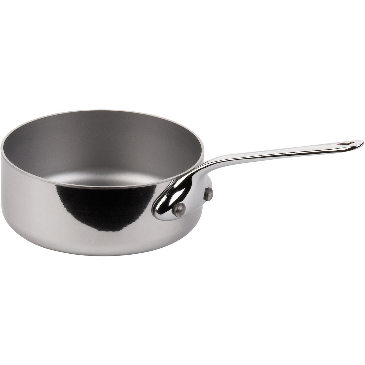 Mauviel Cook Style mini sautérpande i rustfrit stål, 25 cl