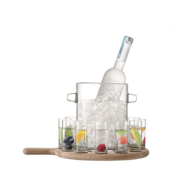 Se Vodka Serverings Sæt Paddle Lsa 21x38,5x28,8cm ✔ Kæmpe udvalg i LSA International - Køb online på udsalg og tilbud lige nu ✔ Meget billig fragt og hurtig levering - Varenummer: Barlife-689004 og 5012548519147 på lager - Udsalg på Glas - Drinksglas - Glas sæt Få op til 67% i rabat - Shop blandt over 2.739 mærker