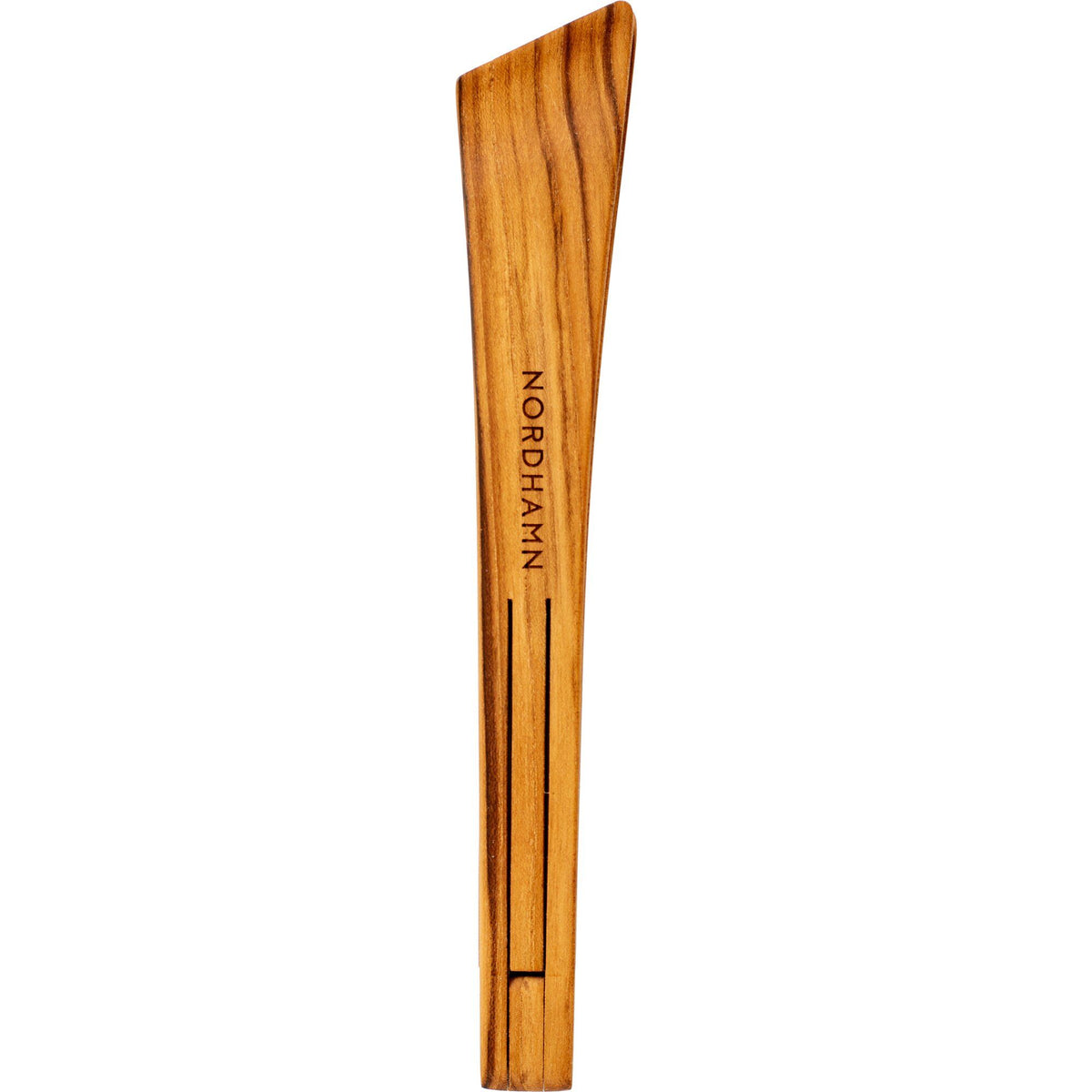 Nordhamn Flipp tang i naturolieret teak, 25,4 cm