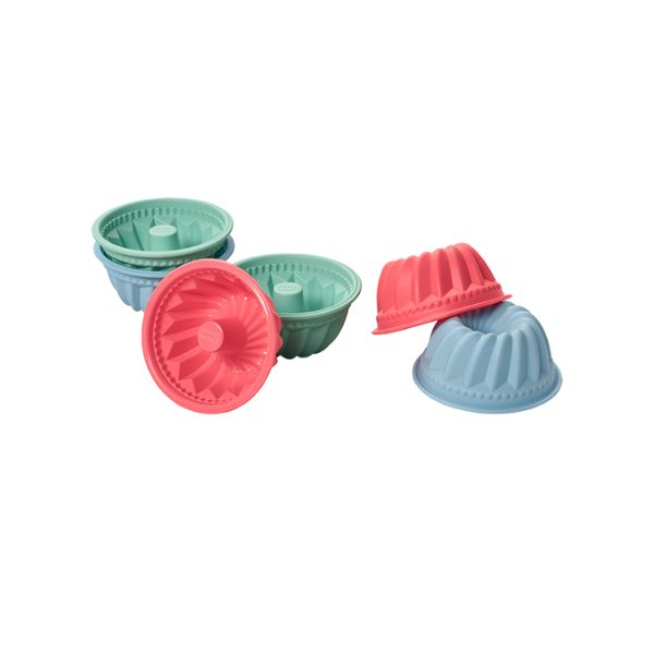Lurch Flexiform mini gugelhopfforme i platinsilikone, 6 stk.