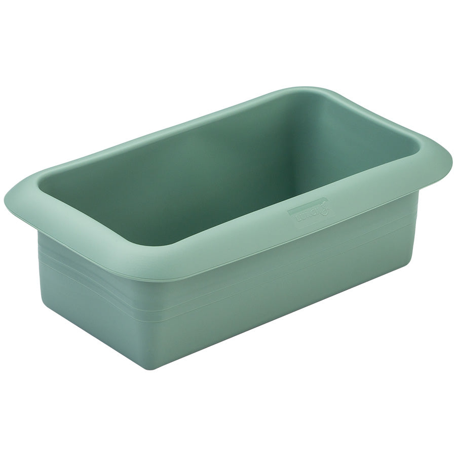 Grøn brødform i silikone, 18 cm, Lurch Flexi Starter