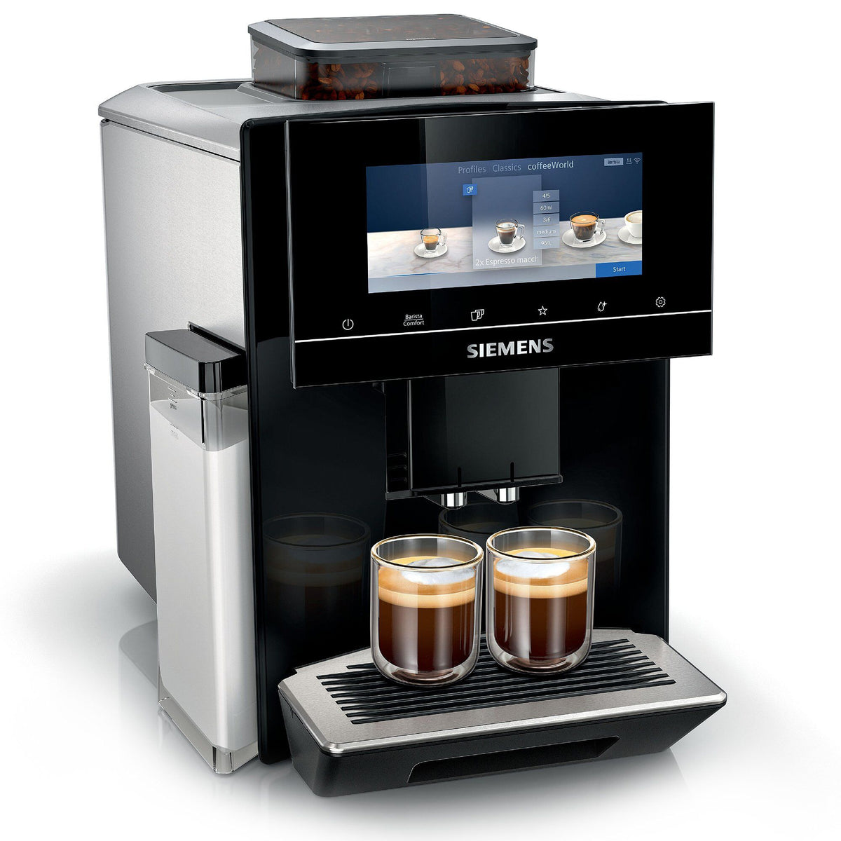 Siemens EQ900 helautomatisk kaffemaskine i 2,3-liters udgave