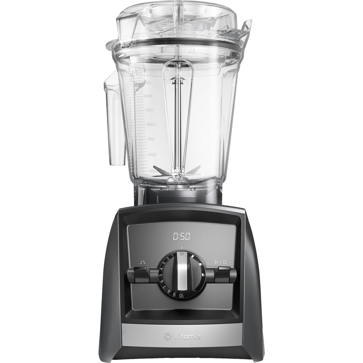 Vitamix A2500i Ascent blender i grå med stilrent design