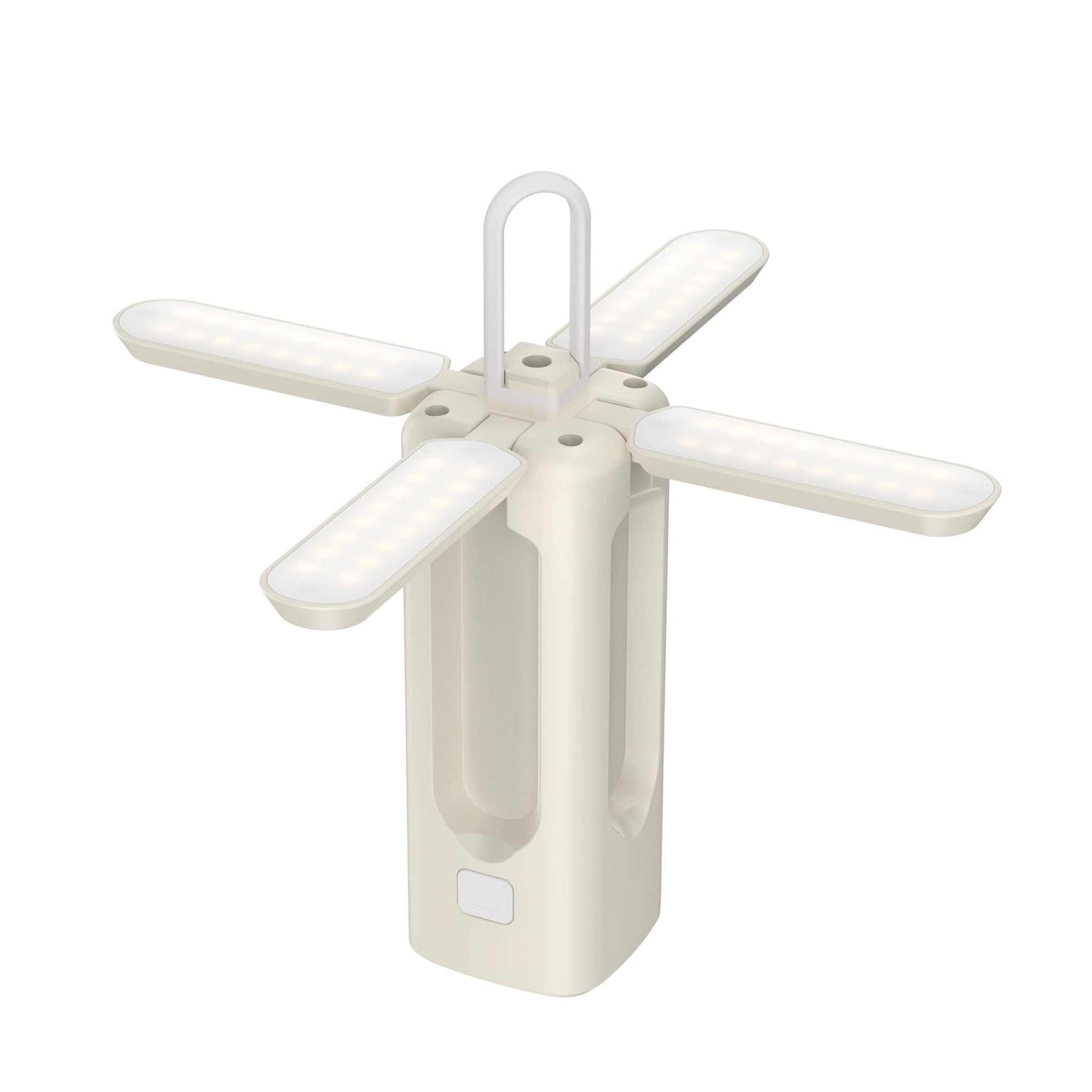 Nordic Peak kompakt genopladelig LED-lampe med fire LED