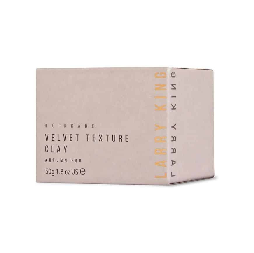 Larry King Velvet Texture Clay 50 g mat stylingclay til hår