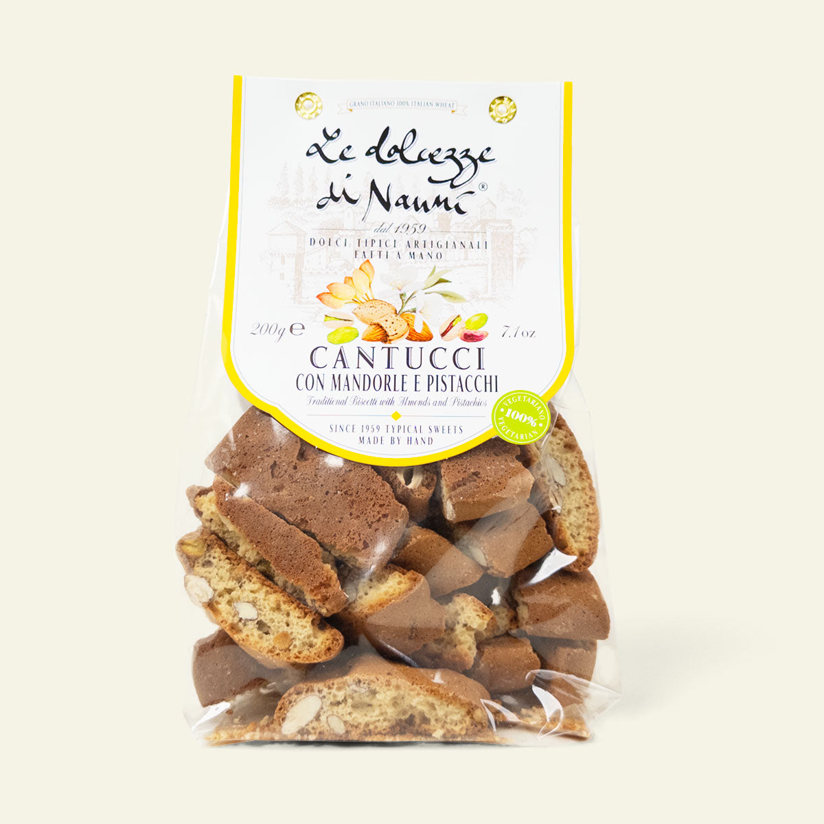 Le Dolcezze di Nanni Cantucci med pistacie