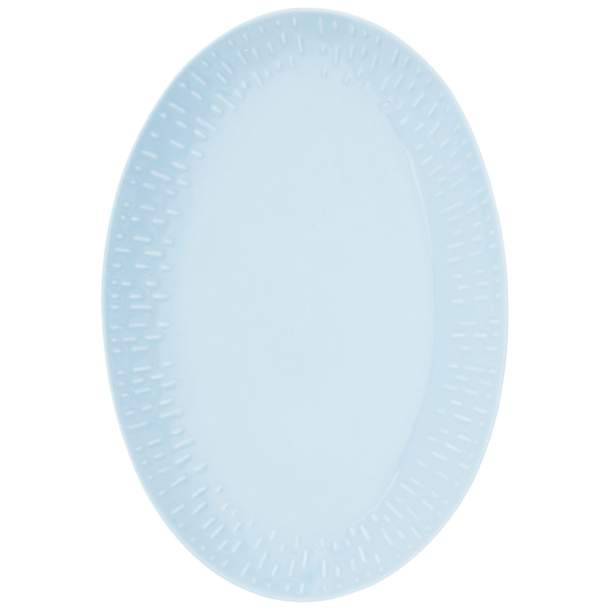 Aida Confetti serveringsfad i aqua, 36 x 25,5 cm