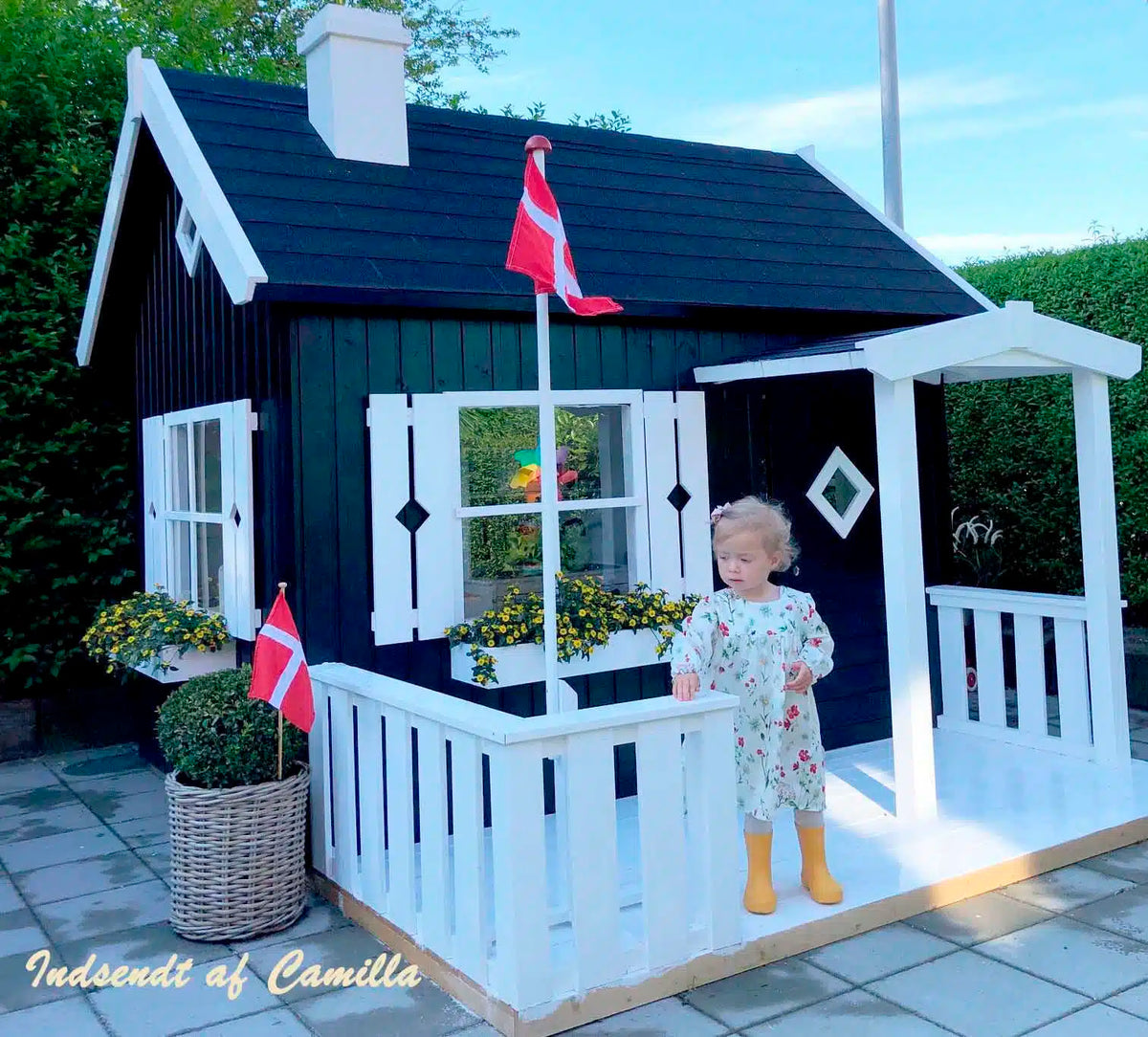 Legehus i træ, Lille Otto 3,6 + 2,3 m², fra Sølund Huse