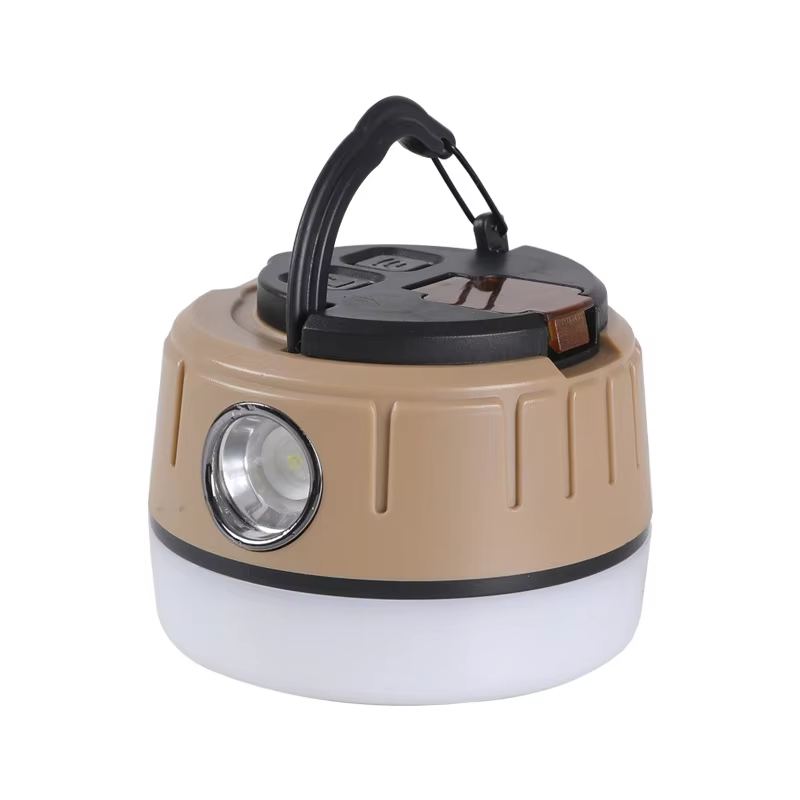 Lille kompakt Nordic Peak LED lampe, genopladelig via USB C